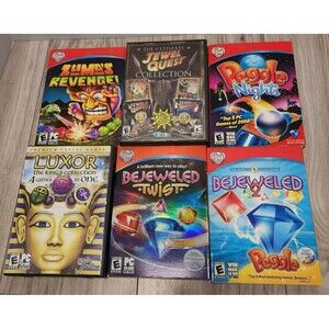 PC CD ROM Games Lot of 6